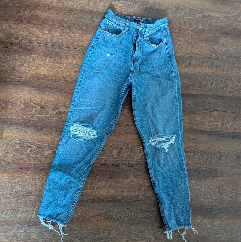Fashion Nova Light Blue Denim Jeans